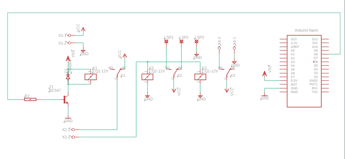 Emergency Stop System Schematic